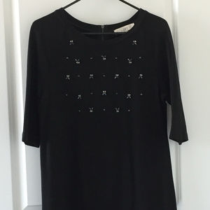 Ann Taylor Loft Beaded Dress
